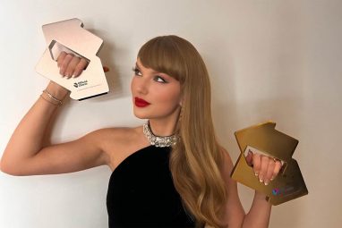 Taylor Swift scores second-biggest UK charts opening week ever with The Life of a Showgirl