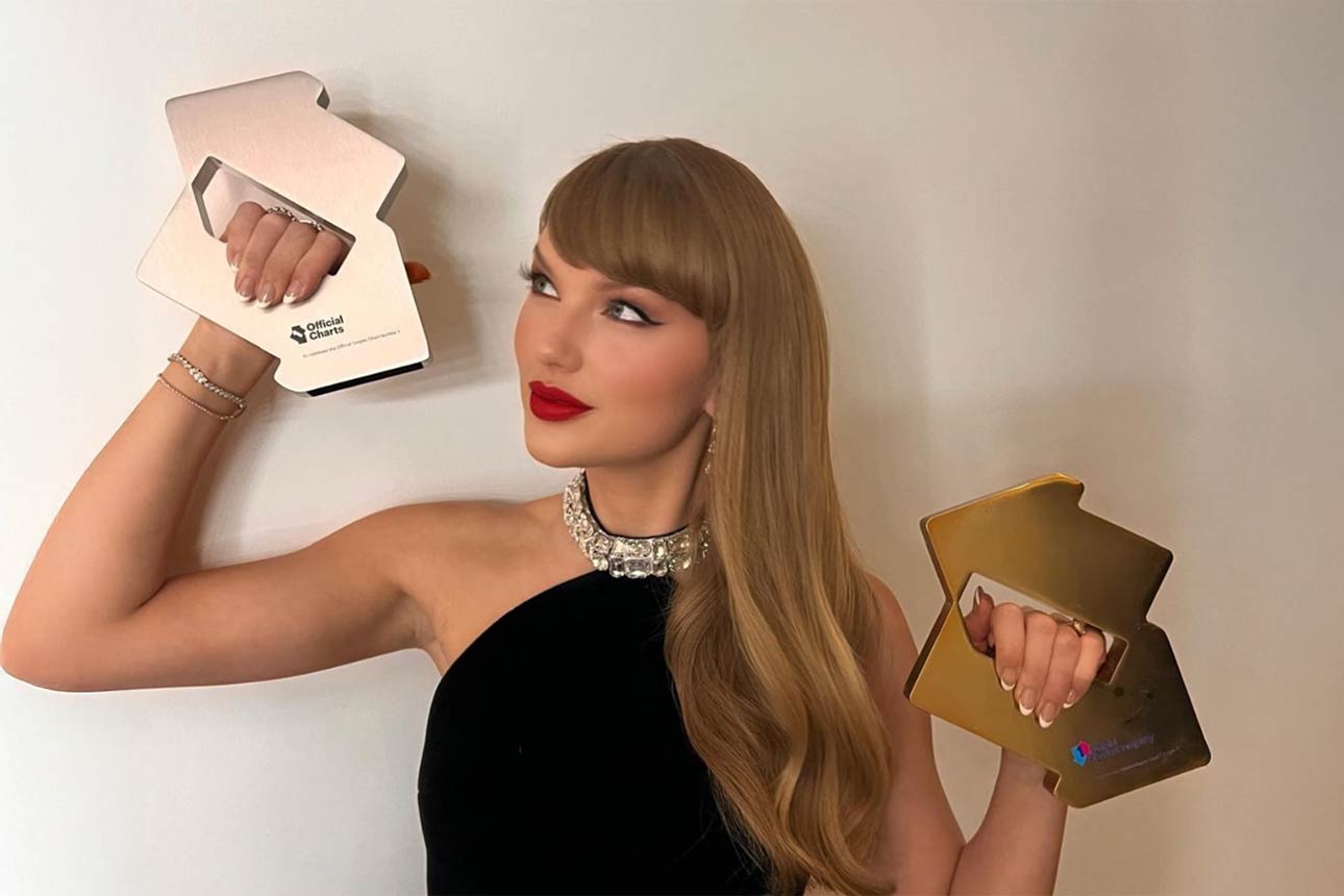 Taylor Swift scores second-biggest UK charts opening week ever with The Life of a Showgirl